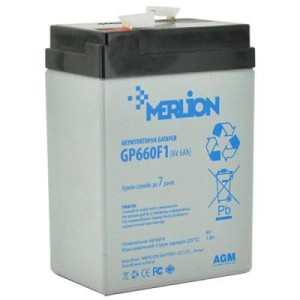 Батарея до ДБЖ Merlion 6V-6Ah (GP660F1)