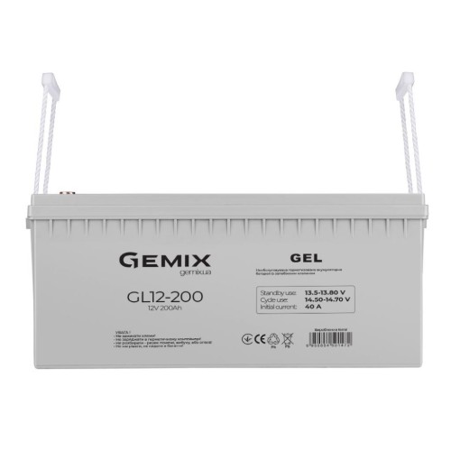 Батарея до ДБЖ Gemix GL 12В 200 Ач (GL12-200)