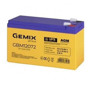 Батарея до ДБЖ Gemix GBM 12В 7.2 Ач (GBM12072)