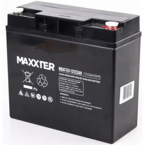 Батарея до ДБЖ Maxxter 12V 22AH (MBAT-EV-12V22AH)
