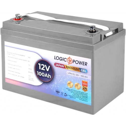 Батарея до ДБЖ LogicPower LPN-GL 12В 100Ач (13719)