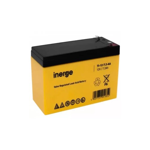 Батарея до ДБЖ Inerge AGM 12V-7.2Ah (IN-12-7.2-A)