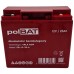 Батарея до ДБЖ polBAT AGM 12V-20Ah (PB-12-20-A)