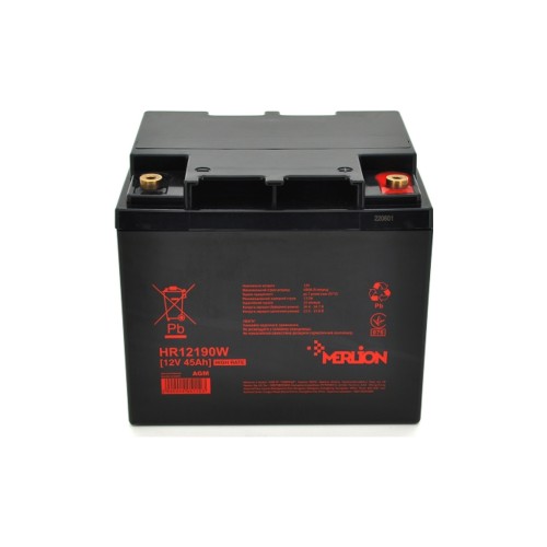 Батарея до ДБЖ Merlion HR12190W, 12V 45Ah (HR12190W)