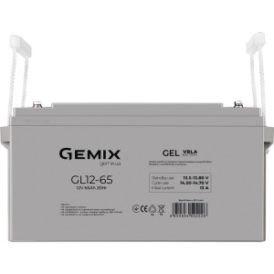 Батарея до ДБЖ Gemix GL 12V 65Ah (GL12-65)