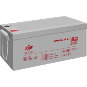 Батарея до ДБЖ LogicPower LPM-GL 12V - 280Ah (13185)