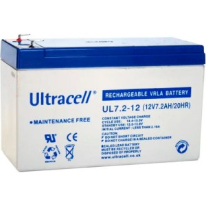 Батарея до ДБЖ Ultracell 12V-7.2Ah, AGM (UL7.2-12)