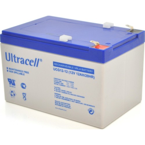 Батарея до ДБЖ Ultracell 12V-12Ah, GEL (UCG12-12)