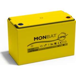 Батарея до ДБЖ MONBAT 12V-100Ah, AGM (12UPM3500)