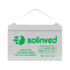 Батарея до ДБЖ Solinved 12V-100Ah, GEL (SLG100-12)