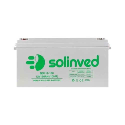 Батарея до ДБЖ Solinved 12V-150Ah, GEL (SLG150-12)