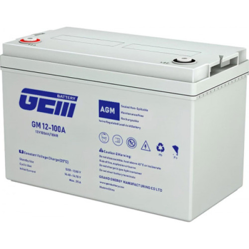 Батарея до ДБЖ GEM GM 12V-100Ah (GM 12-100)