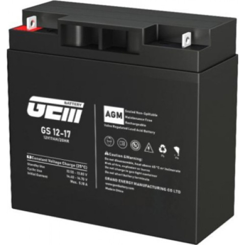 Батарея до ДБЖ GEM GS 12V-17Ah (GS 12-17)