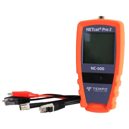 Тестер кабельний Tempo NETcat Pro 2 (NC-500) визначення відстані до пошкоджень (TDR) (GT-NETcat Pro)