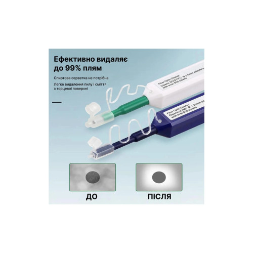 Інструмент Очищувач оптичних конекторів One-Click-2.5 Cor-X (164858)