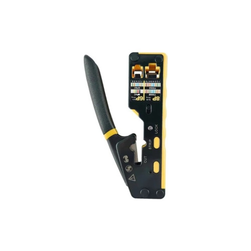 Інструмент Eserver RJ-45 (8P8C), RJ-12/11 (6P6C/6P4C), для прохідних конекторів (WT-4227B)