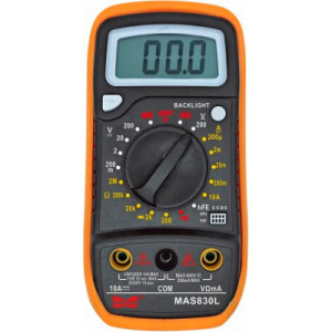 Цифровий мультиметр HAOYUE MAS-830L, щупи, Box (HAOYUE MAS-830L)