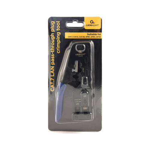 Інструмент RJ45/RJ12/RJ11 обрізає при обтиску Cablexpert (T-WC-06)