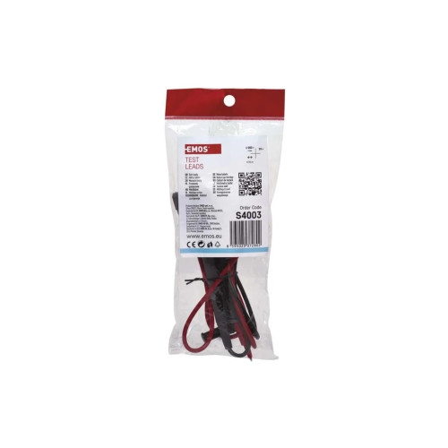 Щупи для мультиметра EMOS S4003, 10 A, CAT III (S4003)