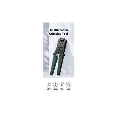 Інструмент Ugreen Обтискні кліщі NW136 Multifunctional Clamp Green (70683)