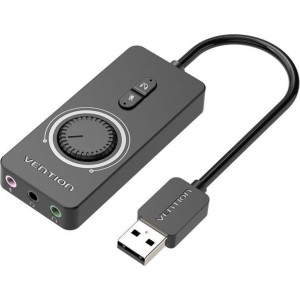 Звукова плата Vention Audio USB 3х3,5mm jack 0.15m Volume Control (CDRBB)