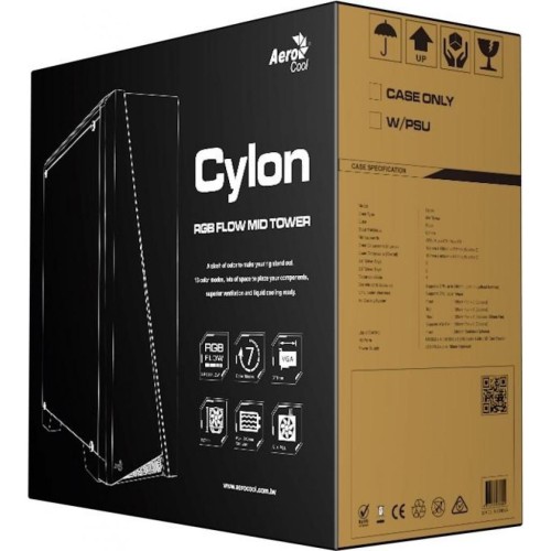 Корпус AeroCool PGS CYLON Black BG