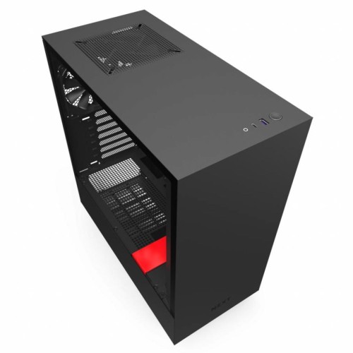 Корпус NZXT H510 Black/Red (CA-H510B-BR)