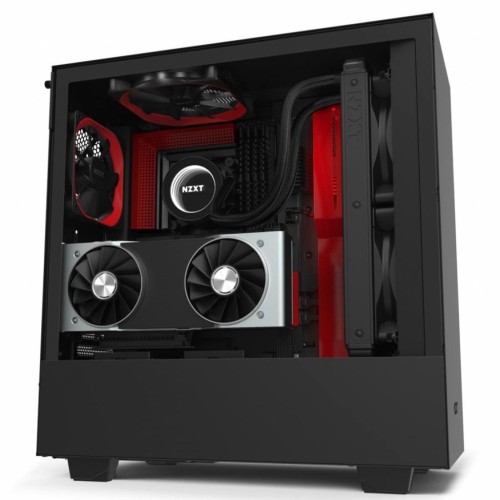 Корпус NZXT H510i Black/Red (CA-H510i-BR)