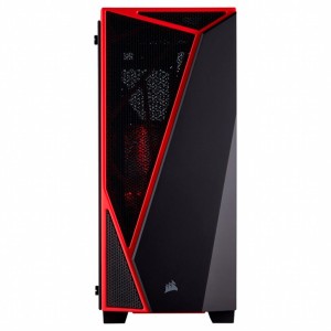 Корпус Corsair Carbide SPEC-04 Tempered Glass Black/Red (CC-9011117-WW)