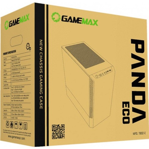 Корпус Gamemax Panda BK