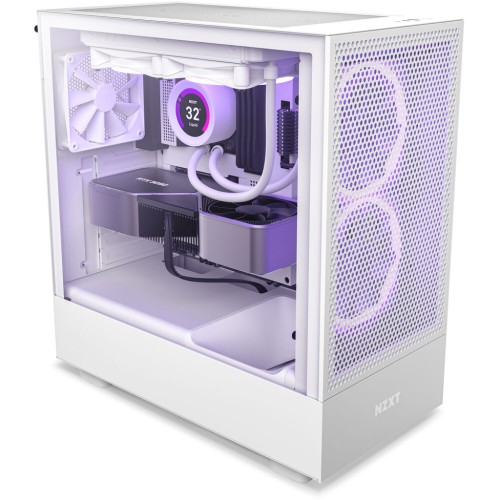 Корпус NZXT H5 Flow Edition White (CC-H51FW-01)