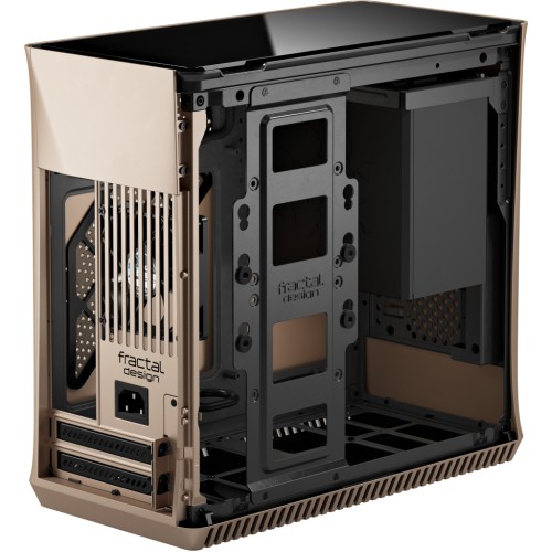 Корпус Fractal Design ERA Gold-tempered-glass (FD-CA-ERA-ITX-CHP)