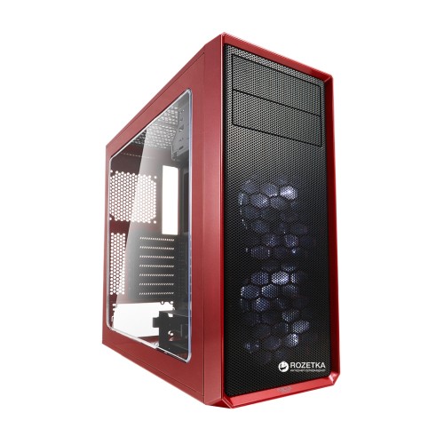 Корпус Fractal Design Focus G Red Window (FD-CA-FOCUS-RD-W)