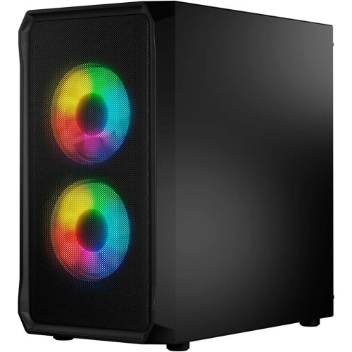 Корпус Logic concept PORTOS MESH+GLASS ARGB fans 3x120mm BLACK (AM-PORTOS-10-0000000-0002)