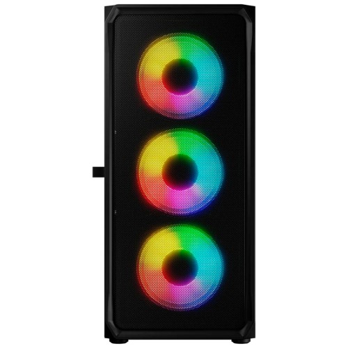 Корпус Logic concept PORTOS MESH+GLASS ARGB fans 4x120mm BLACK (AT-PORTOS-10-0000000-0002)