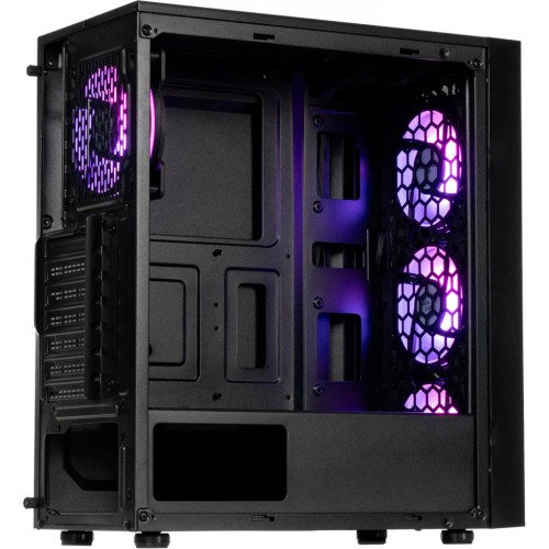 Корпус Qube CARNIVAL Black 4Fan (CARNIVAL_FFNU3)