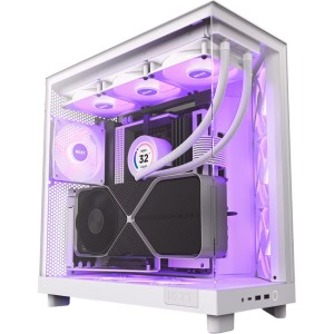 Корпус NZXT H6 Flow RGB All White (CC-H61FW-R1)