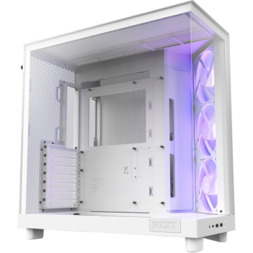 Корпус NZXT H6 Flow RGB All White (CC-H61FW-R1)