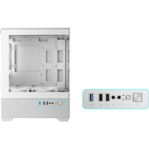 Корпус Gamdias AURA GC9M ARGB WH (4711514502534)