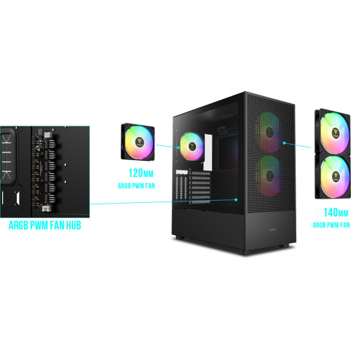 Корпус Gamdias TALOS M3 MESH (4711514500899)
