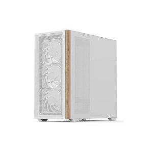 Корпус AeroCool D301A-G-WT-v2 White (ACCS-DS03043.21)