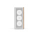 Корпус AeroCool D501A-G-WT-v2 White (ACCM-DS01043.21)