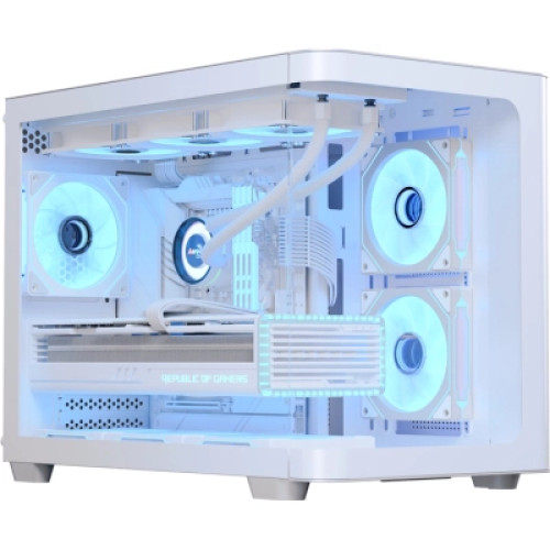 Корпус AeroCool P300C-G-WT-v1 White (ACCS-PN02033.21)