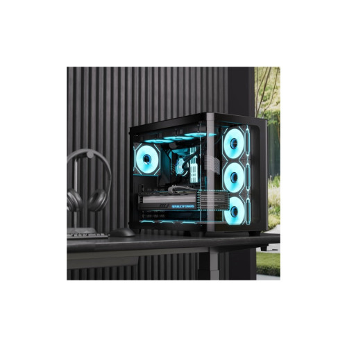 Корпус AeroCool P500C-G-BK-v1 Black (ACCM-PN01043.11)