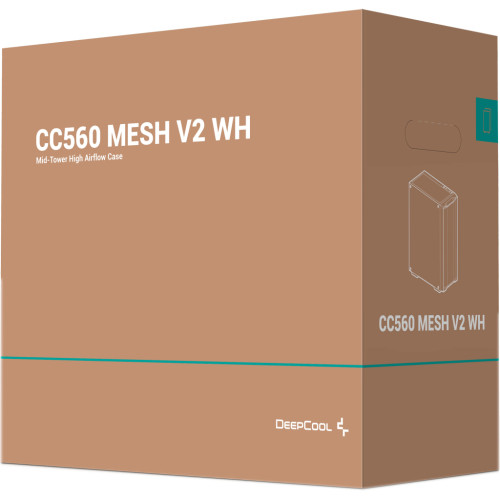 Корпус Deepcool CC560 MESH WH V2