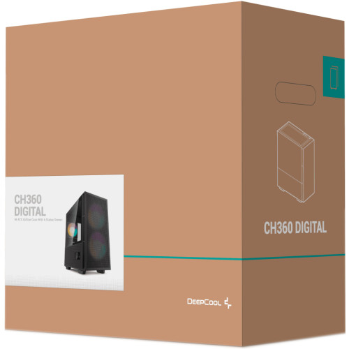 Корпус Deepcool CH360 DIGITAL