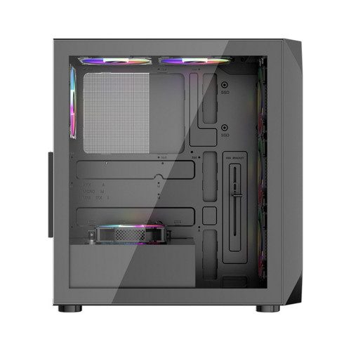 Корпус 1stPlayer AY7-BK-4F1