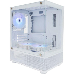 Корпус 1stPlayer Mi2-A-WH-2F7R-W-1F7-W