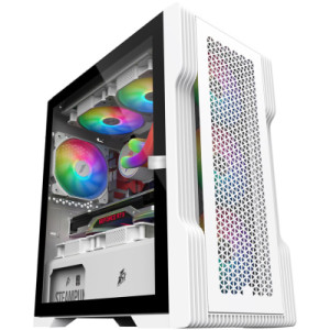Корпус 1stPlayer T3-WH-4F1-W