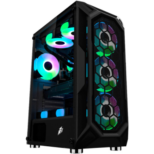 Корпус 1stPlayer X6-BK-4F1